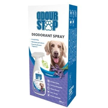 10117199 M-Pets Odour Stop Deodorant Spray Lavender Lavantalı Koku Giderici Sprey 500Ml