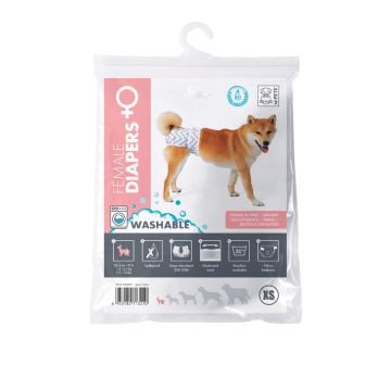 10168899 M-Pets Dişi Köpekler İçin Yıkanabilir Külot (Xs)