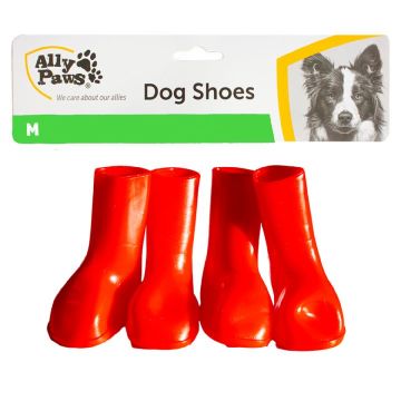 10811 Ally Paws Köpek Ayakkabısı Mix Color (M) 4'lü