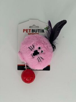 RD1021 - Pet Butik Aslan Yuvarlak Peluş Oyuncak