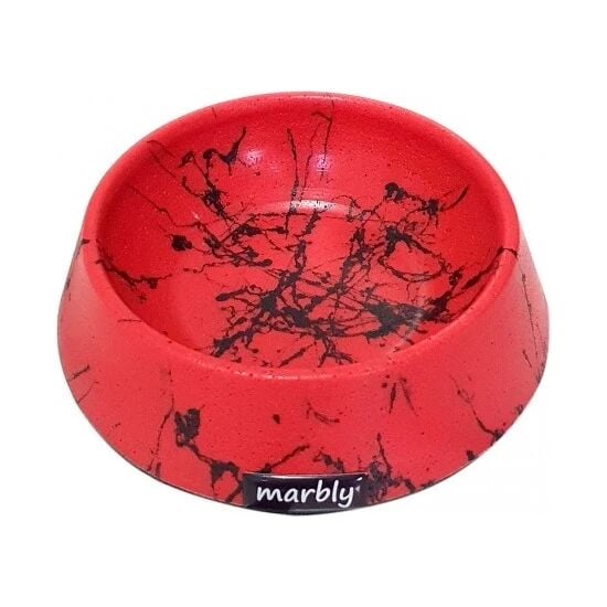 RDBLCK16 - MARBLY RED-BLACK 18X18X5CM MAMA KABI