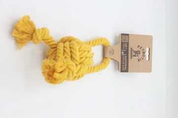 PB105 - Pet Butik Köpek Diş İpi Toplu Tutamaçlı Kısa Halatlı