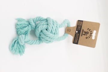 PB105 - Pet Butik Köpek Diş İpi Toplu Tutamaçlı Kısa Halatlı