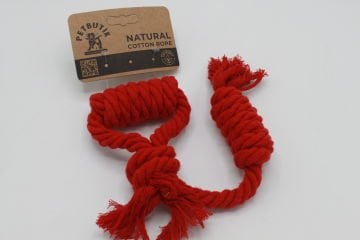 PB123 - Pet Butik Köpek Diş İpi Tutamaçlı Düğümlü