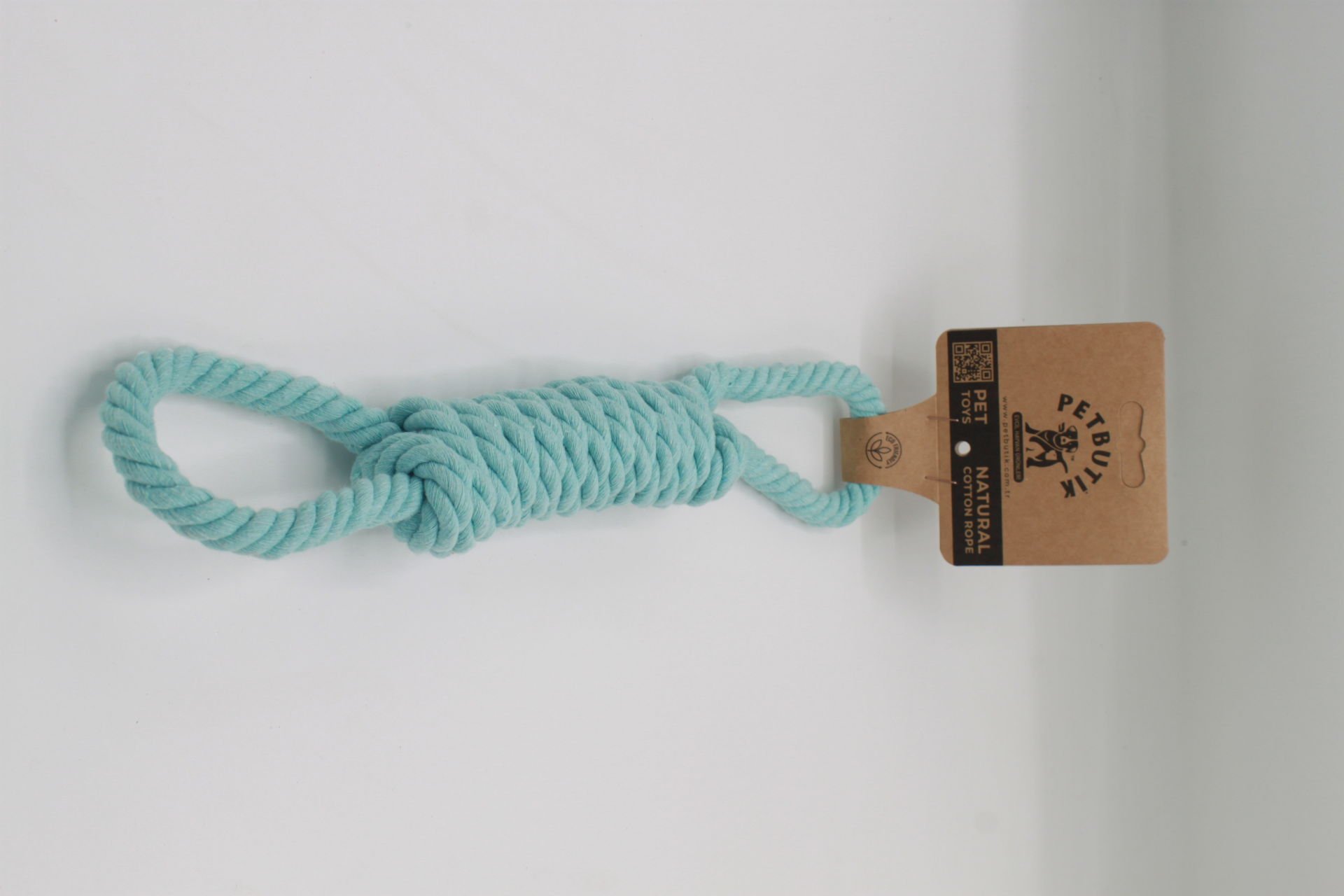 PB124 - Pet Butik Köpek Diş İpi Çift Tutamaçlı