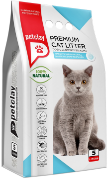 PET02 PETCLAY MARSİLYA BENTONİT KEDİ KUMU 5 LT