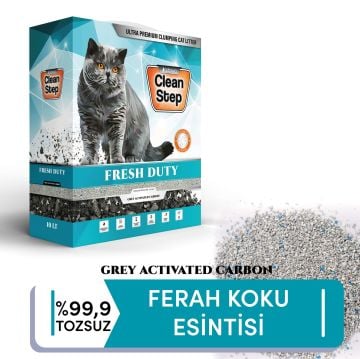 FRESH DUTY AKTİF KARBONLU BAHAR KOKULU KEDİ KUMU 10 LT