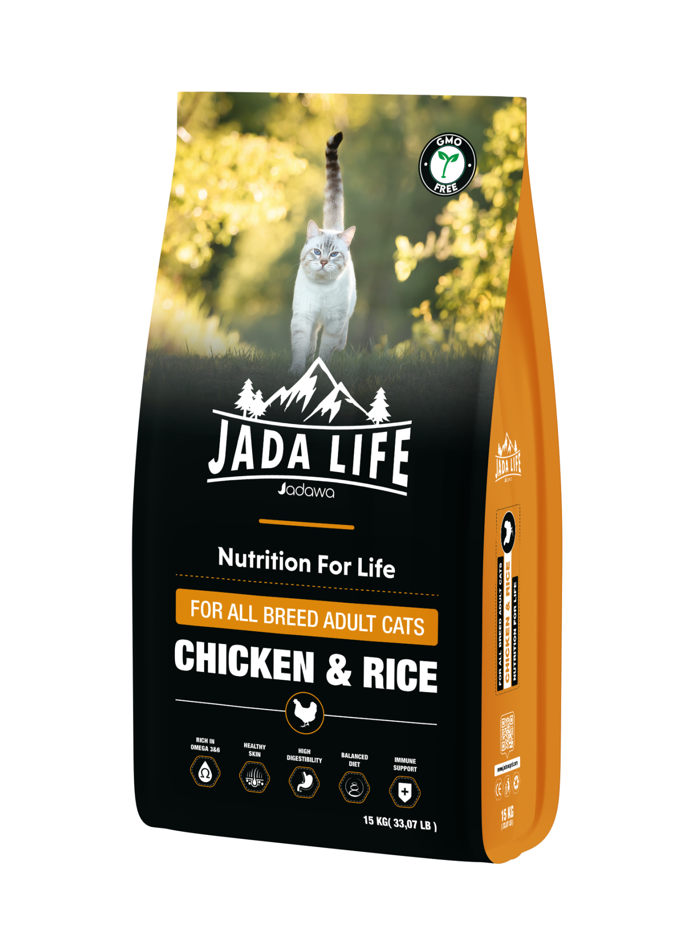 JADAWA YETİŞKİN TAVUKLU KEDİ MAMASI 15 KG