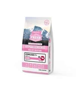 FRESH KUZU ETLİ YAŞLI KISIRLAŞTIRILMIŞ 7+ KEDİ MAMASI  10 KG