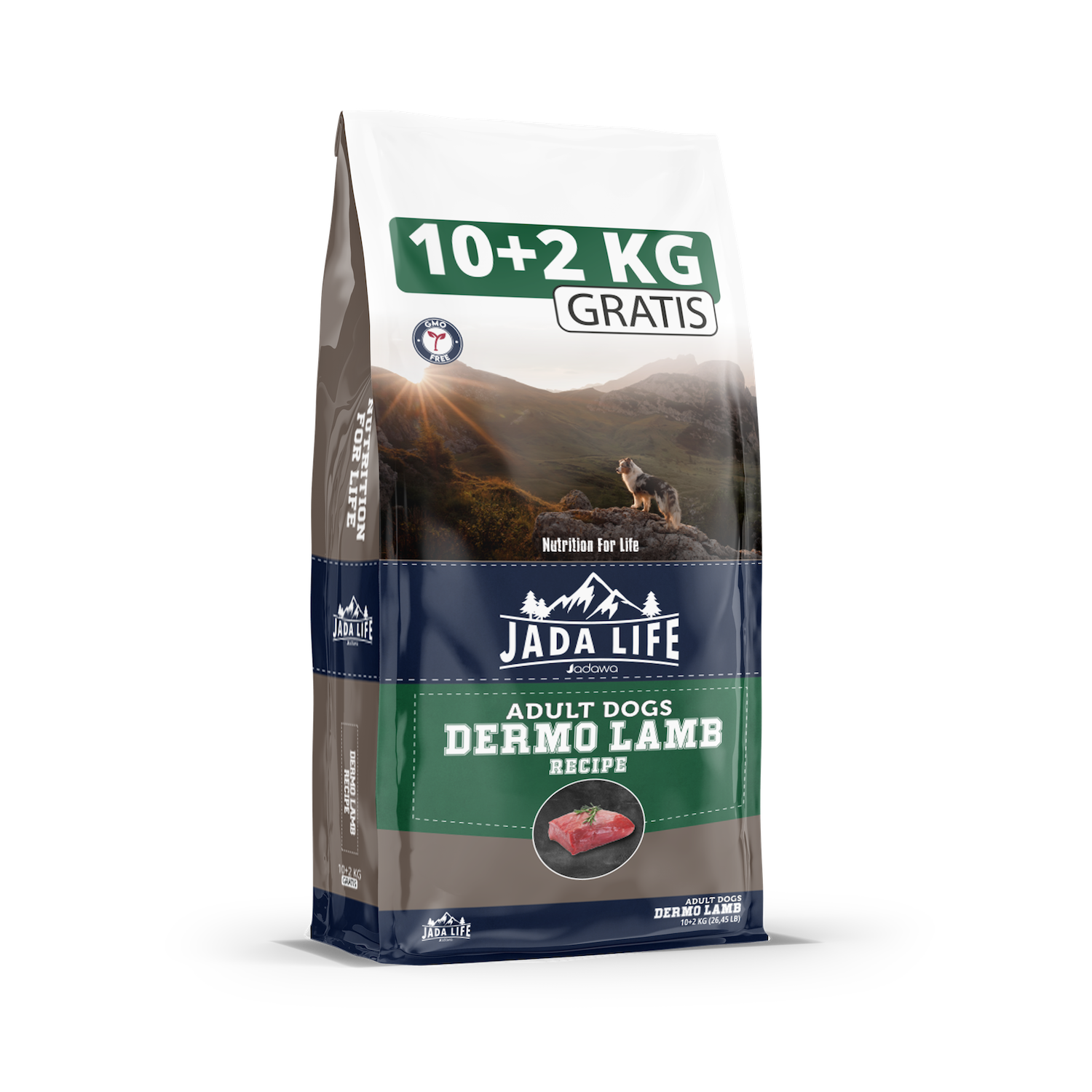JADAWA Jada Life Kuzu Etli Köpek Maması (Hassas Deri) 10+2 Kg