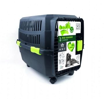 10403399 M-Pets Eco Viaggio Carrier Iata (L) Taşıma Tekerlekli